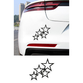 Yıldız Sticker – Araba Cam Kaput Motor Dekoratif Yıldız Sticker 15x13cm