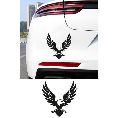 Kartal Amblem Oto Sticker – Araba Oto Motor Dekoratif Sticker 14x15cm