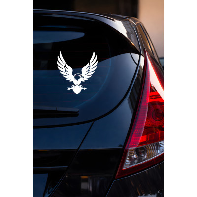 Kartal Amblem Oto Sticker – Araba Oto Motor Dekoratif Sticker 14x15cm