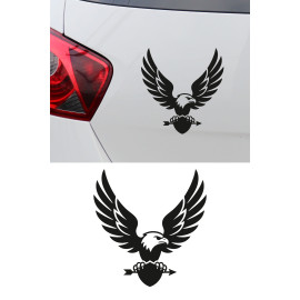 Kartal Amblem Oto Sticker – Araba Oto Motor Dekoratif Sticker 14x15cm