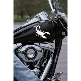 Akrep Oto Sticker - Agresif Tasarım Araç Sticker - Motor Sticker 15x13cm