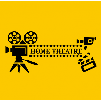Home Theater Sinema ve Tiyatro Duvar Sticker
