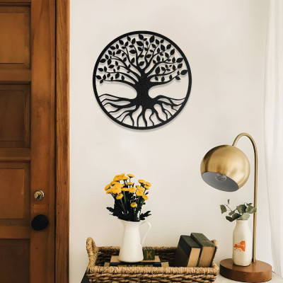 Hayat Ağacı (Tree of Life) Metal Duvar Dekoru