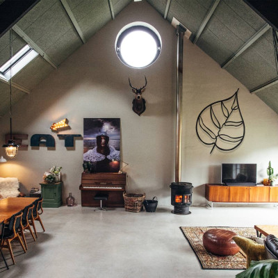 Monstera Yaprağı Metal Duvar Dekoru