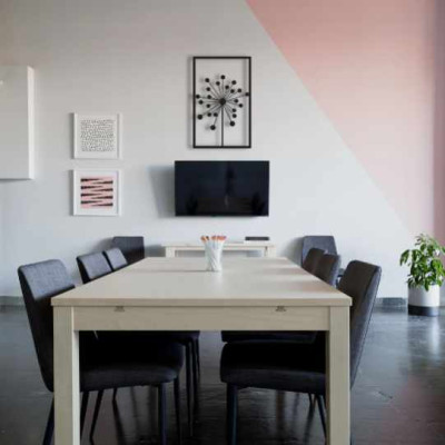 Çerçeveli Karahindiba Duvar Oda Ev Aksesuarı Metal Tablo 