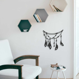 Rüya Kapanı Duvar Oda Ev Aksesuarı Metal Tablo 