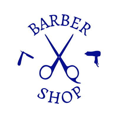 Kişiye Berberlere Özel Fön Ustura Barber Shop Sticker Yapıştırma