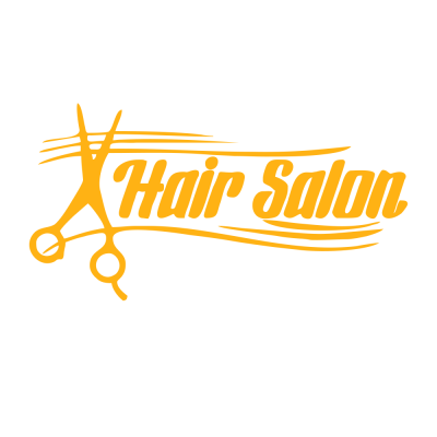 Kişiye Berberlere Özel Hair Salon Sticker Yapıştırma