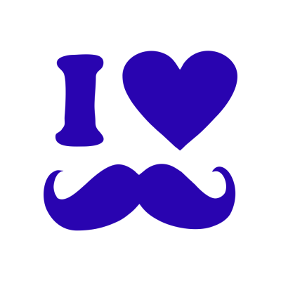 Kişiye Berberlere Özel I Love Beard Sticker Yapıştırma