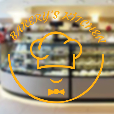 Fırın Ve Pastanelere Özel Bakery Kitchen  Sticker Yapıştırma