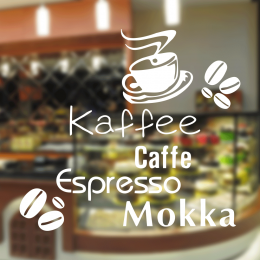  Fırın Ve Pastanelere Özel Kahve Çeşitleri  Sticker Yapıştırma