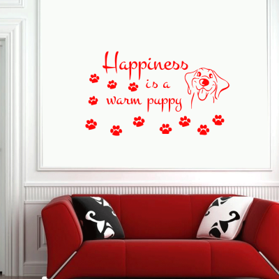 Petshop Ve Veterinerlere Özel Happiness Sticker Yapıştırma