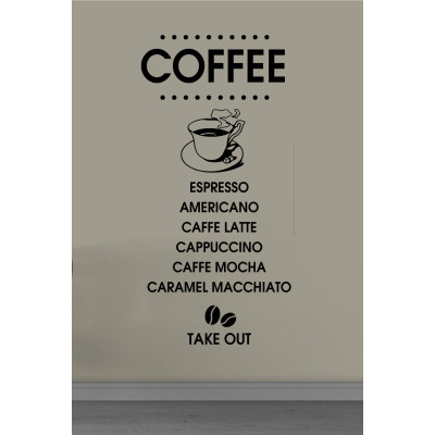 Kafe ve Restoranlara Özel Coffee Yazısı Cam Vitrin Sticker – Modern Kahve Menü Cam Yazısı – Take Away Vinil Dekor Kafe ve Restoranlara Özel Coffee Yazısı Cam Vitrin Sticker – Modern Kahve Menü Cam Yazısı – Take Away Vinil Dekor