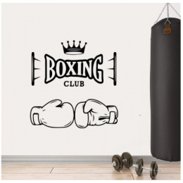 Boxing  Yazısı Spor Salonu Duvar Stickerı