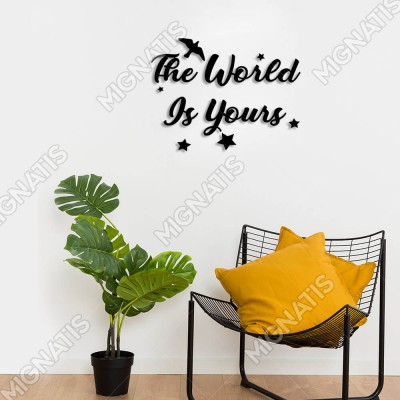 The World Is Yours Duvar Oda Ev Aksesuarı Ahşap Tablo 50x34cm The World Is Yours Duvar Oda Ev Aksesuarı Ahşap Tablo 50x34cm