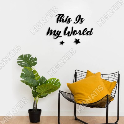 This Is My World Yıldız Duvar Oda Ev Aksesuarı Ahşap Tablo 50x33cm This Is My World Yıldız Duvar Oda Ev Aksesuarı Ahşap Tablo 50x33cm