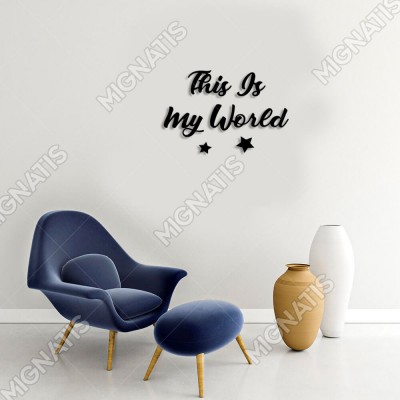 This Is My World Yıldız Duvar Oda Ev Aksesuarı Ahşap Tablo 50x33cm This Is My World Yıldız Duvar Oda Ev Aksesuarı Ahşap Tablo 50x33cm