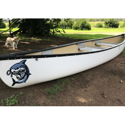 Kişiye ve Tekneye Özel Shark Yazısı İsim Sticker 