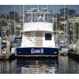 Kişiye ve Tekneye Özel Gamer Yazısı İsim Sticker 