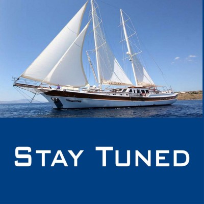 Kişiye Ve Tekneye Boatlara Özel /Stay Tuned / İsim Tekne Stickerı