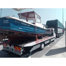 Tekneye Özel Rota Fisher ve Tekne Plakası Sticker Yapıştırma 