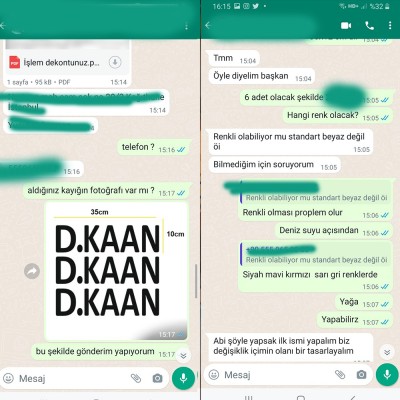 Kişiye Ve Tekneye Boatlara Özel / D.Kahan / İsim Tekne Stickerı