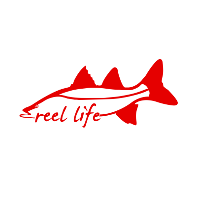 Kişiye Tekneye Yatlara Özel Fish Reel Life  Logo Yazısı Sticker Yapıştırma 