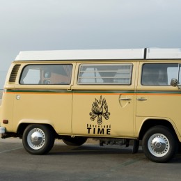 Adventure Time Karavan Sticker - Araç Sticker Yapıştırma