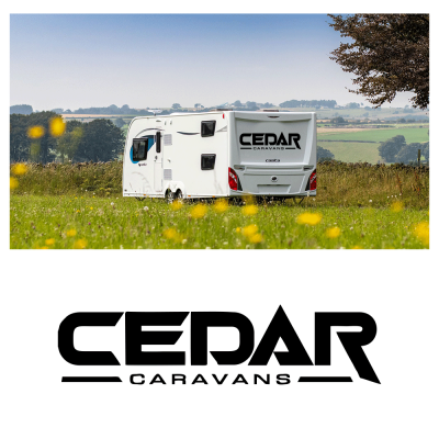 Kişiye Karavana Özel Cedar Caravans Sticker Yapıştırma