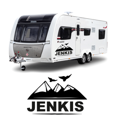 Kişiye Karavana Özel jenkıs Sticker yapıştırma  Kişiye Karavana Özel jenkıs Sticker yapıştırma