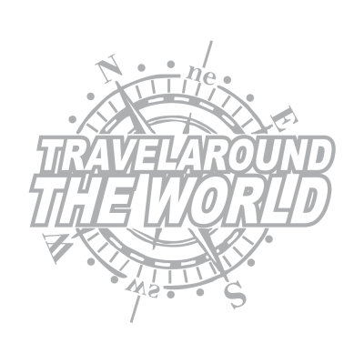 Kişiye Karavana Özel Travel Around The World Sticker Yapıştırma