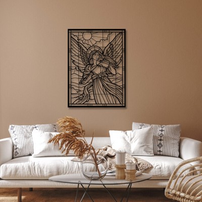 Minimalist Kadın Portre Duvar Oda Ev Aksesuarı Metal Tablo