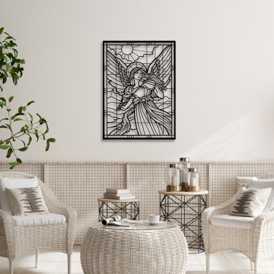 Minimalist Kadın Portre Duvar Oda Ev Aksesuarı Metal Tablo