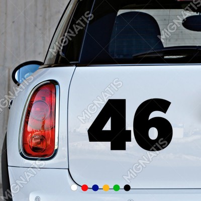 46 Numaralı Sayı Bold Rakam Etiket Sticker Yapıştırma 46 Numaralı Sayı Bold Rakam Etiket Sticker Yapıştırma