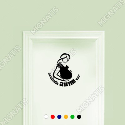 Arabada Anne Var Kız-Erkek Modifiye Araba Sticker