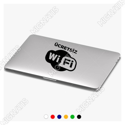 Ücretsiz Wifi Logo Sticker Duvar Cam Araç Sticker Yapıştırma