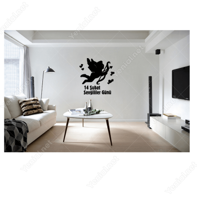 14 Şubat Sevgililer Günü Ok Atan Eros Sticker 14 Şubat Sevgililer Günü Ok Atan Eros Sticker