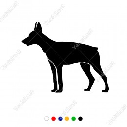 Isırmak İçin Vakit Kollayan Köpek Sticker
