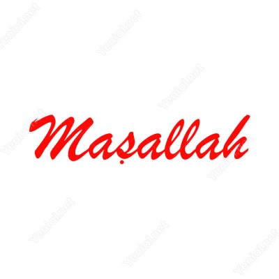 Maşallah Etiket Sticker