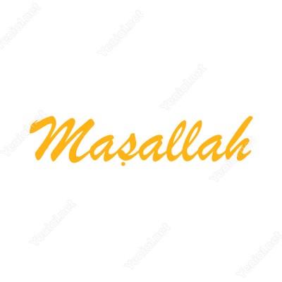 Maşallah Etiket Sticker