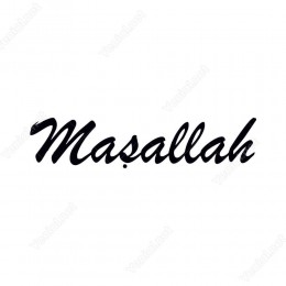 Maşallah Etiket Sticker