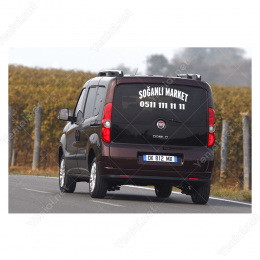 Özel Market Oval Sticker Etiket Folyo Yapıştırma