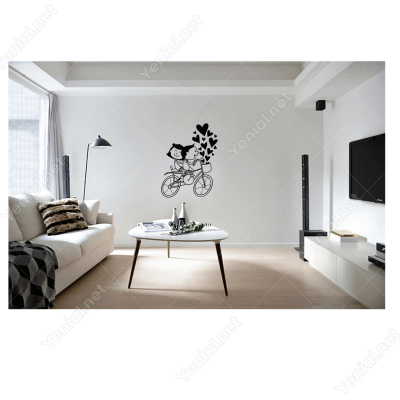 Sevgililer Günü Bisikletli Aşıklar Birlikteler Sticker Yapıştırma Sevgililer Günü Bisikletli Aşıklar Birlikteler Sticker Yapıştırma