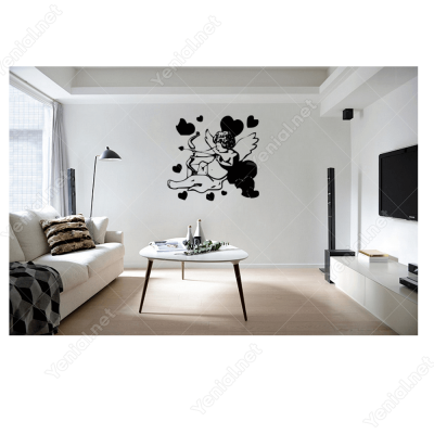 Sevgililer Günü Eros Aşk Tanrıçası 110x100cm Sticker Yapıştırma