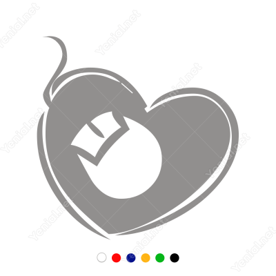 Sevgililer Günü Kalp Motifi 115x100cm Yapıştırma