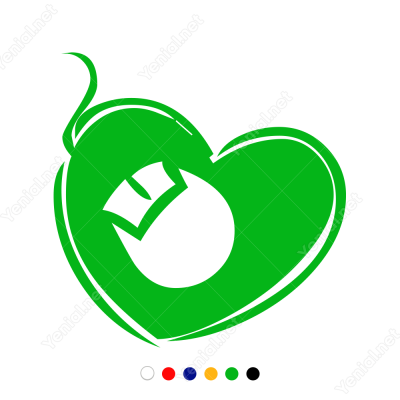 Sevgililer Günü Kalp Motifi 115x100cm Yapıştırma