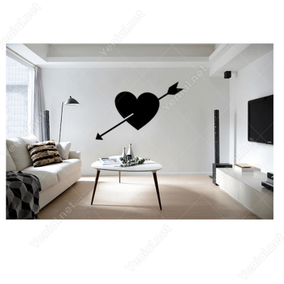 Sevgililer Günü Ok ve Kalp Sticker