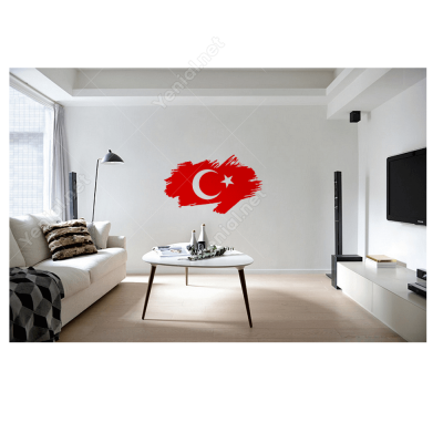 Türk Bayrağı 3 Araç - Motosiklet Sticker Çıkartma Türk Bayrağı 3 Araç - Motosiklet Sticker Çıkartma