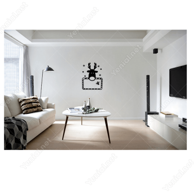 Yılbaşı Süslemeleri Sevimli Geyik Yavrusu Sticker Çıkartma