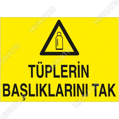 Tüplerin Başlıklarını Tak Levhası Tüplerin Başlıklarını Tak Levhası